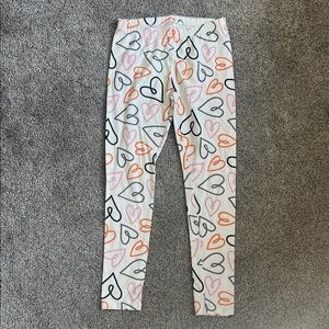 Cat & Jack Multicolor Heart Leggings